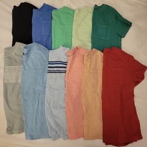 5T Boys Short Sleeved Shirts Lot - 11 Shirts